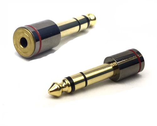 6.3mm Stereo Plug to 3.5mm Stereo Jack Metal